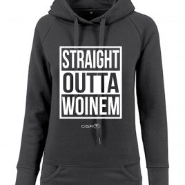 Straight Outta Woinem Frauen-Cuffs-Hoody